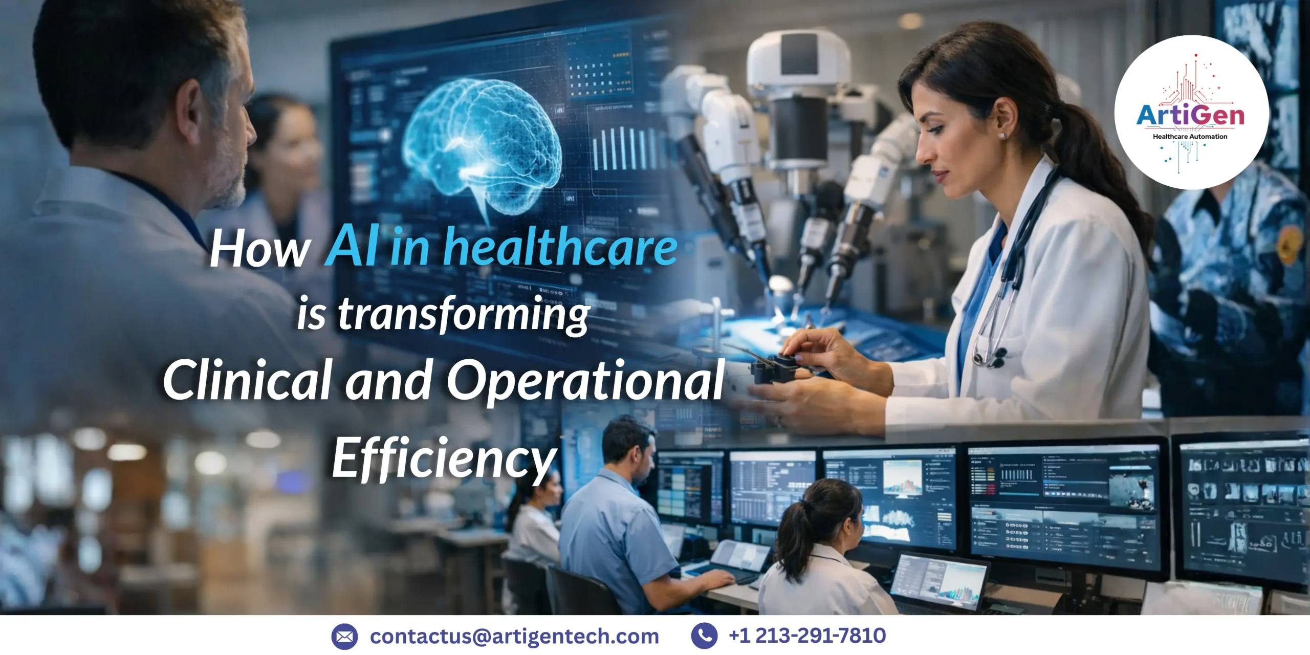 How AI & Intelligent Automation Are Transforming Healthcare Management by ArtigenTech