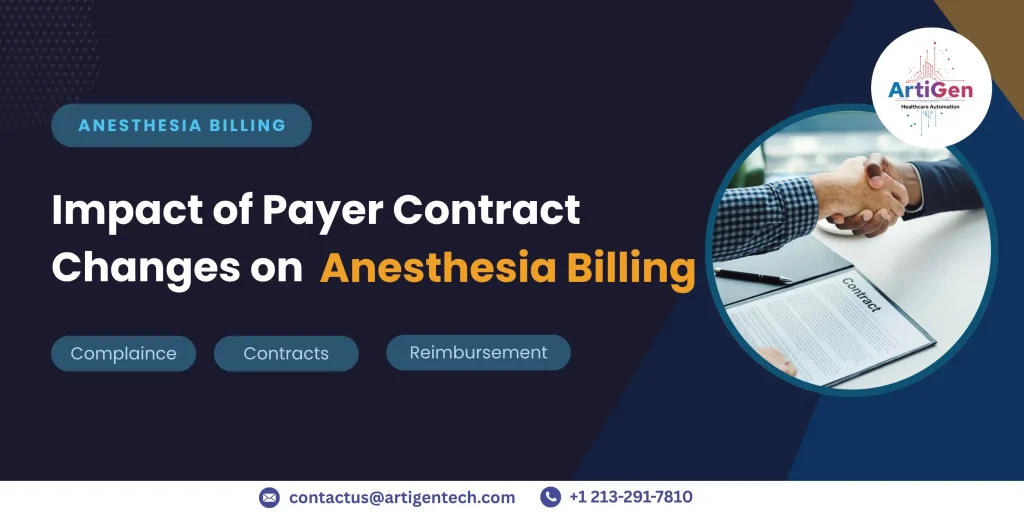 Impact of payer contract changes in healthcare