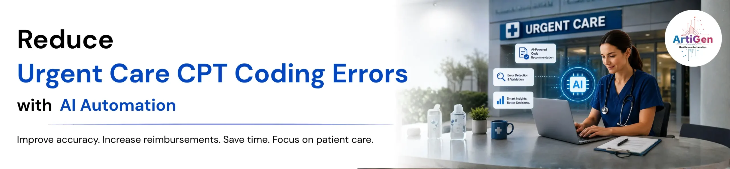 Reduce Urgent Care CPT Coding Errors with AI Automation