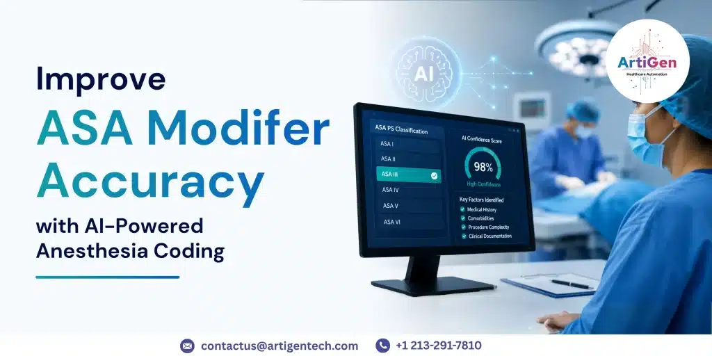 Improve ASA Modifier Accuracy with AI-Powered Anesthesia Coding