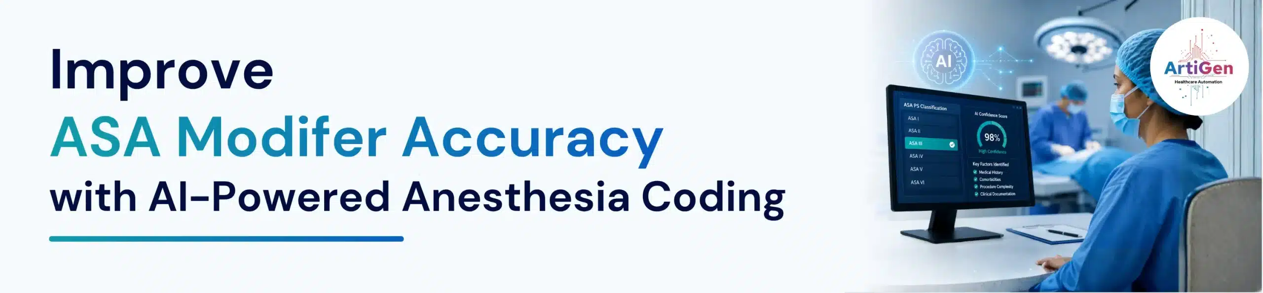 Improve ASA Modifier Accuracy with AI-Powered Anesthesia Coding