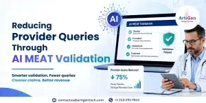 Reducing Provider Queries Through AI MEAT Validation