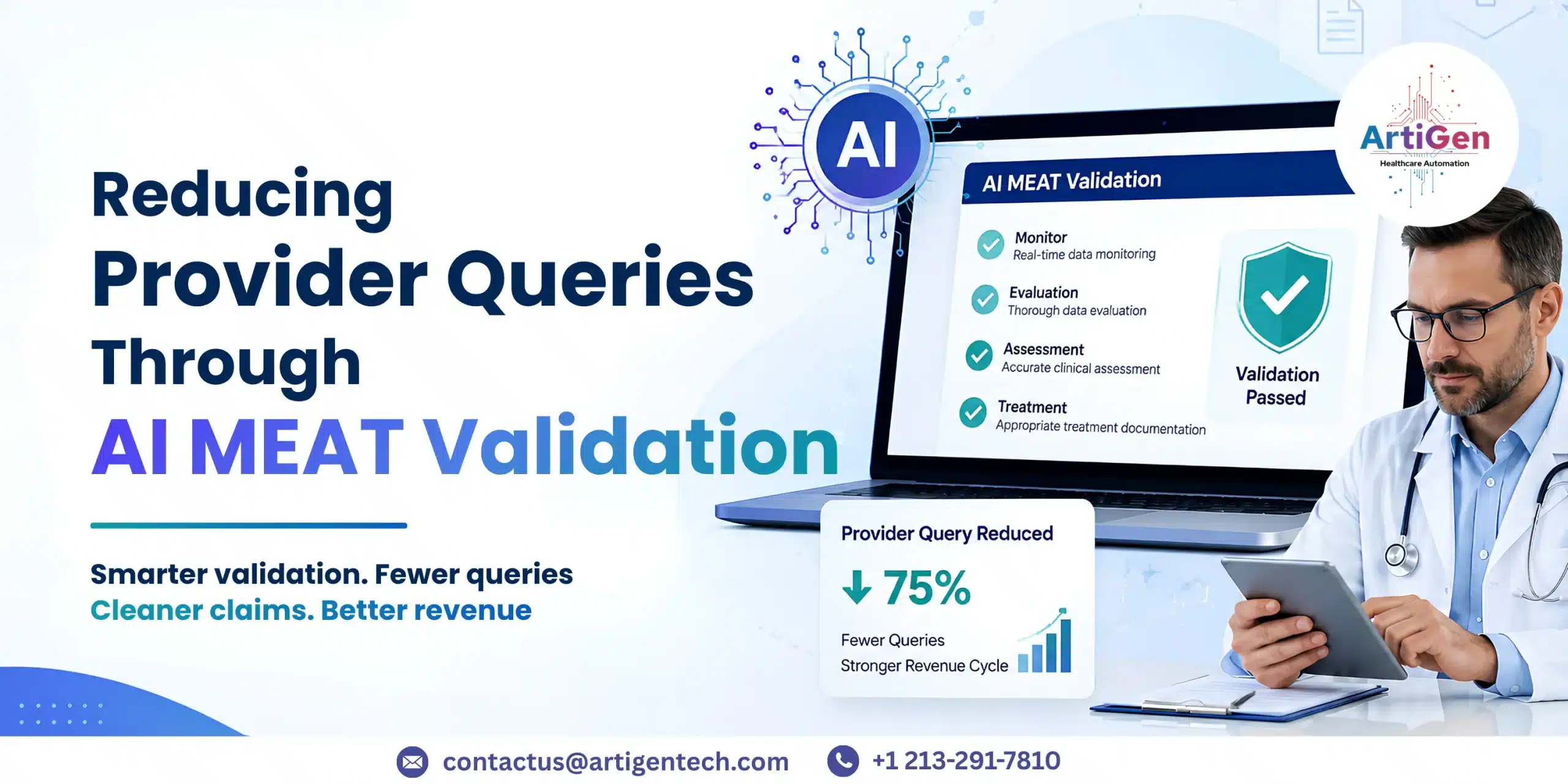 Reducing Provider Queries through Intelligent MEAT Validation