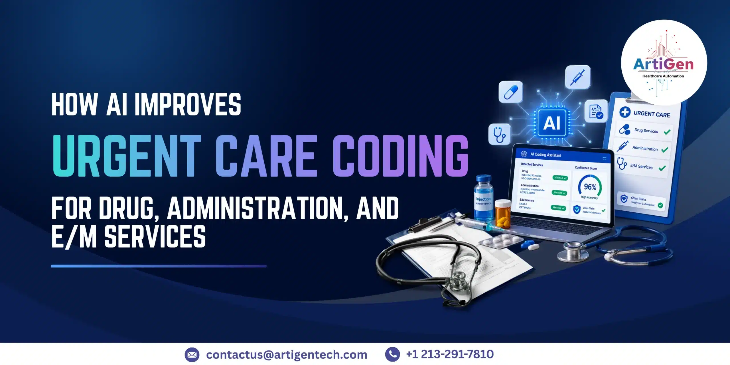 How AI Improves Urgent Care Coding for Drug, Administration, and EM Services